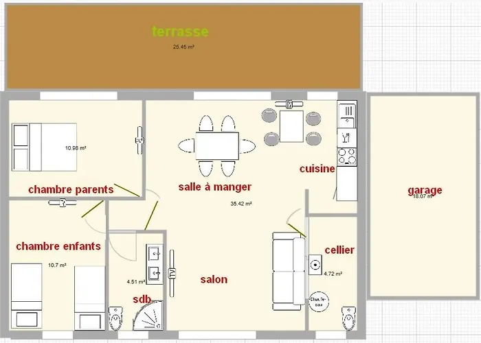 Les Bourdettes Nyaraló *